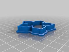 Flower Cookie Cutter 3D Printer Model