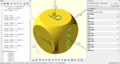 Customizable And Parametrized Dice (Productive Dice Included) 3D Printer Model