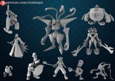 Shadow (Kingdom Hearts) 3D Printer Model