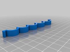 Customizable Ring Sizer. 3D Printer Model