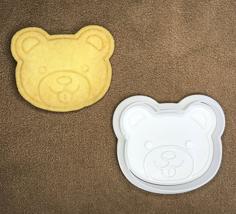 Bear Cookie Cutter 3D Printer Model