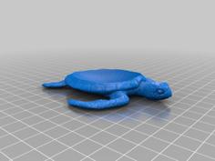 Sea Turtle Easter Egg Holder 3D Printer Model