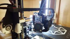 Anet A8 Ultimate Direct E3D V6 & Titan Extruder Carriage With Chain 3D Printer Model