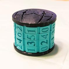 Customizable Cryptex 3D Printer Model