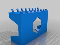 Peg Board Holder, Bin Holder, Boxes 3D Printer Model