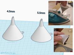 Filter Funnel 4.5mm + 5.5mm 3D Printer Model