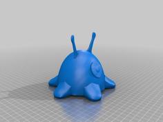 Brain Slug 3D Printer Model