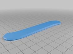 Spreading Spatula 3D Printer Model