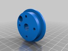 Powered-Wheel Truggy 1/12 Scale Finished 3D Printer Model