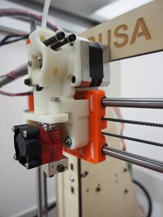 Unified Prusa I3 Extruder For Mk8 Drive Gear, E3d V6 Hotend, And BLTouch Sensor. 3D Printer Model