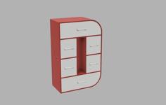 D Drawers 3D Printer Model