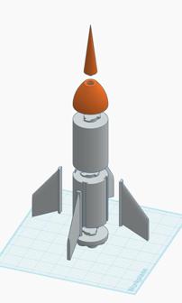 Cosmos Corps Built-Your-Own Rocket – NOSE CONES! 3D Printer Model