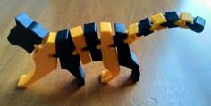 Flexi Cat Remix 3D Printer Model