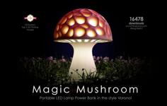 Generative Design. Magic Mushroom. 3D Printer Model