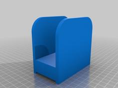 Guest Napkin Holder (Hotel Set Piece Six) 3D Printer Model