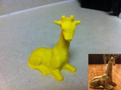 Candice The Giraffe 3D Printer Model