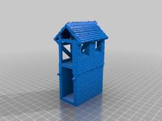 Small Roman Fort In Bits And Pieces 3D Printer Model