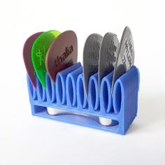 Guitar Pick Magnetic Holder 3D Printer Model