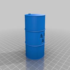 Nuclear Barrel 3D Printer Model