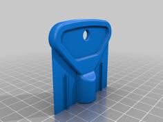 Key For Outdoor Water Faucet 3D Printer Model