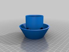 1-1/2″ PVC Pipe Vent Cap 3D Printer Model