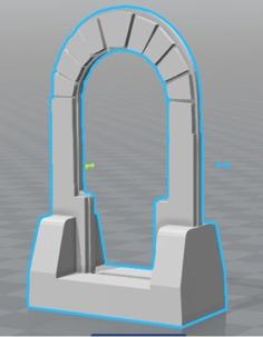 HeroQuest Basic Door 3D Printer Model