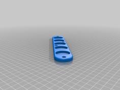 Magnetic Magazine Holder 3D Printer Model