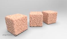 Cubic Brain 3D Printer Model