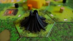 Stylized Volcano – For The Board Game Tikal 3D Printer Model