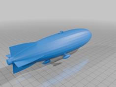 Small Zepplin Airship 3D Printer Model