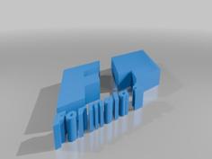 F1 Logo 3D Printer Model