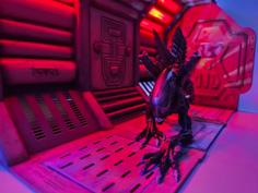 Nostromo Corridor (Xenomorph Diorama) 3D Printer Model