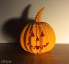 Jack O’Lantern 3D Printer Model