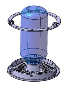 Bee Watering Place 3D Printer Model