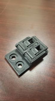 Rack Mount Latch 3D Printer Model