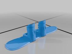 Finger Snow Board 3D Printer Model