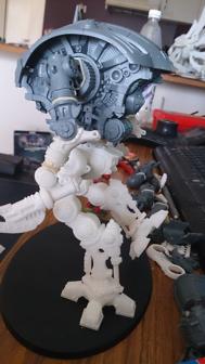 Knight Titan Poseable Legs & CCW 3D Printer Model