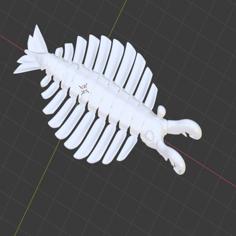 Flexi Anomalocaris 3D Printer Model