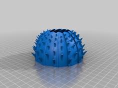 Sea Urchin Birdhouse – Pre-assembled & Expandable 3D Printer Model