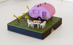 Caravan Gift Box 3D Printer Model