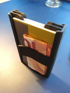 Card And Money Clip – Wallet 3D Printer Model