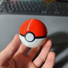 Small Poke Ball – Monster Ball 3D Printer Model