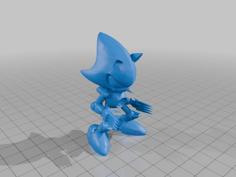 Metal Sonic 3D Printer Model