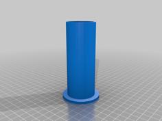 5 Part Rocket/Missle For 20×20 Printers VASE MODE 3D Printer Model