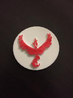 Team Valor Badge 3D Printer Model