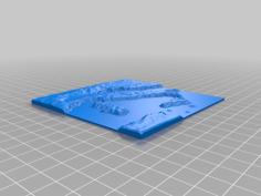 Italy Map 3D Printer Model