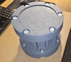 Totally Over-engineered Vault For Precious Spirits 3D Printer Model