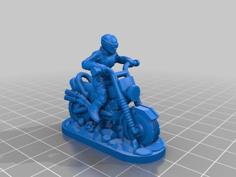 Warboi Biker 3D Printer Model