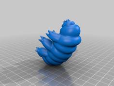 Tardigrade / Water Bear / Moss Pig 3D Printer Model