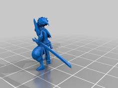 Yasuo Detailed Stl And Craftware With Supports 3D Printer Model